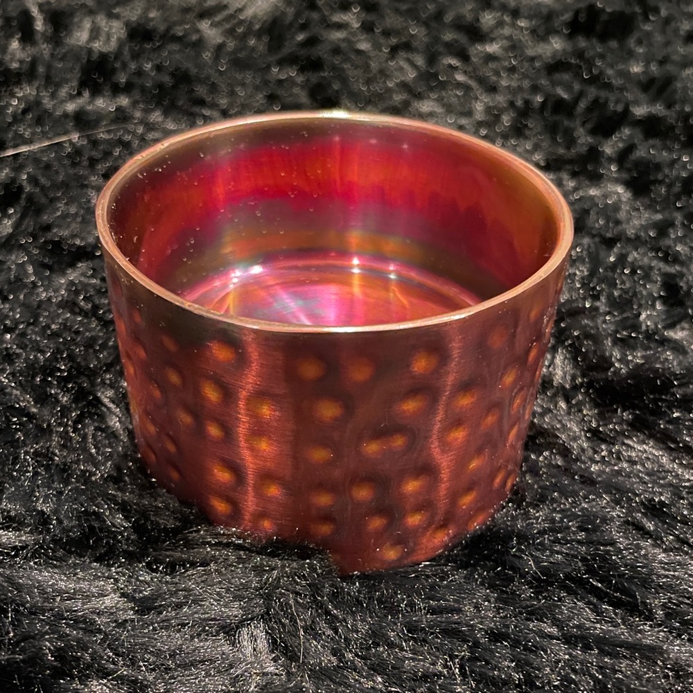 Metal 3” Round Handmade Containers